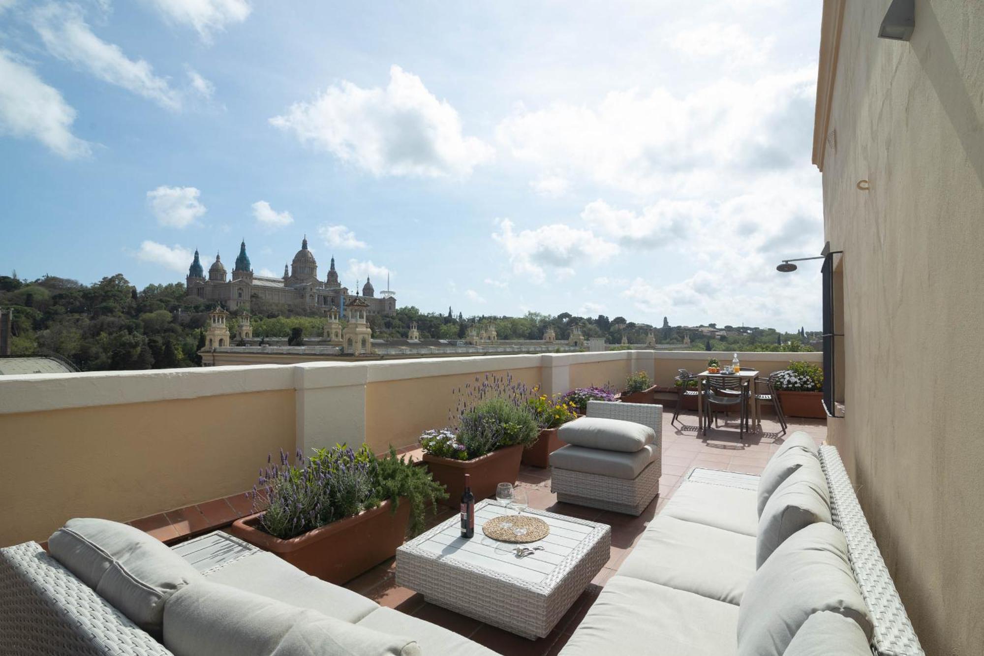 Riua - Private Terrace Penthouse Next To The Fair برشلونة المظهر الخارجي الصورة